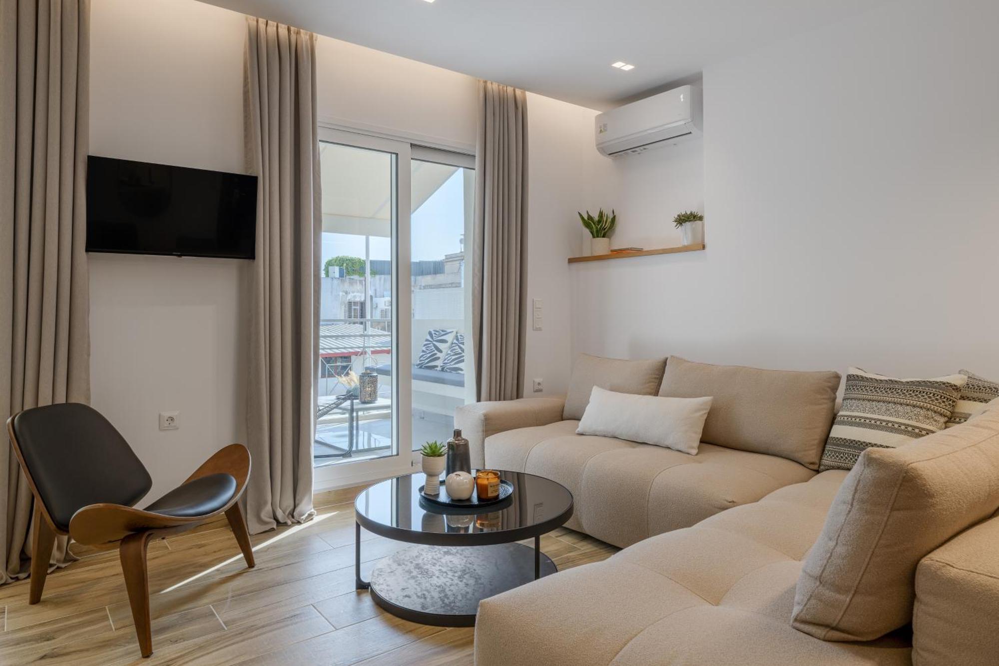 Central Sunny Loft With Plunge Pool Atene Esterno foto