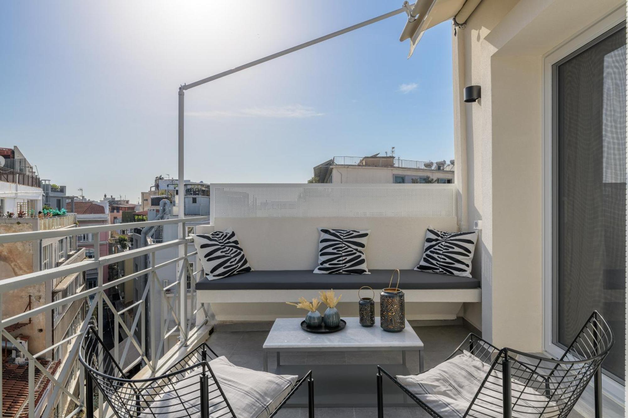 Central Sunny Loft With Plunge Pool Atene Esterno foto