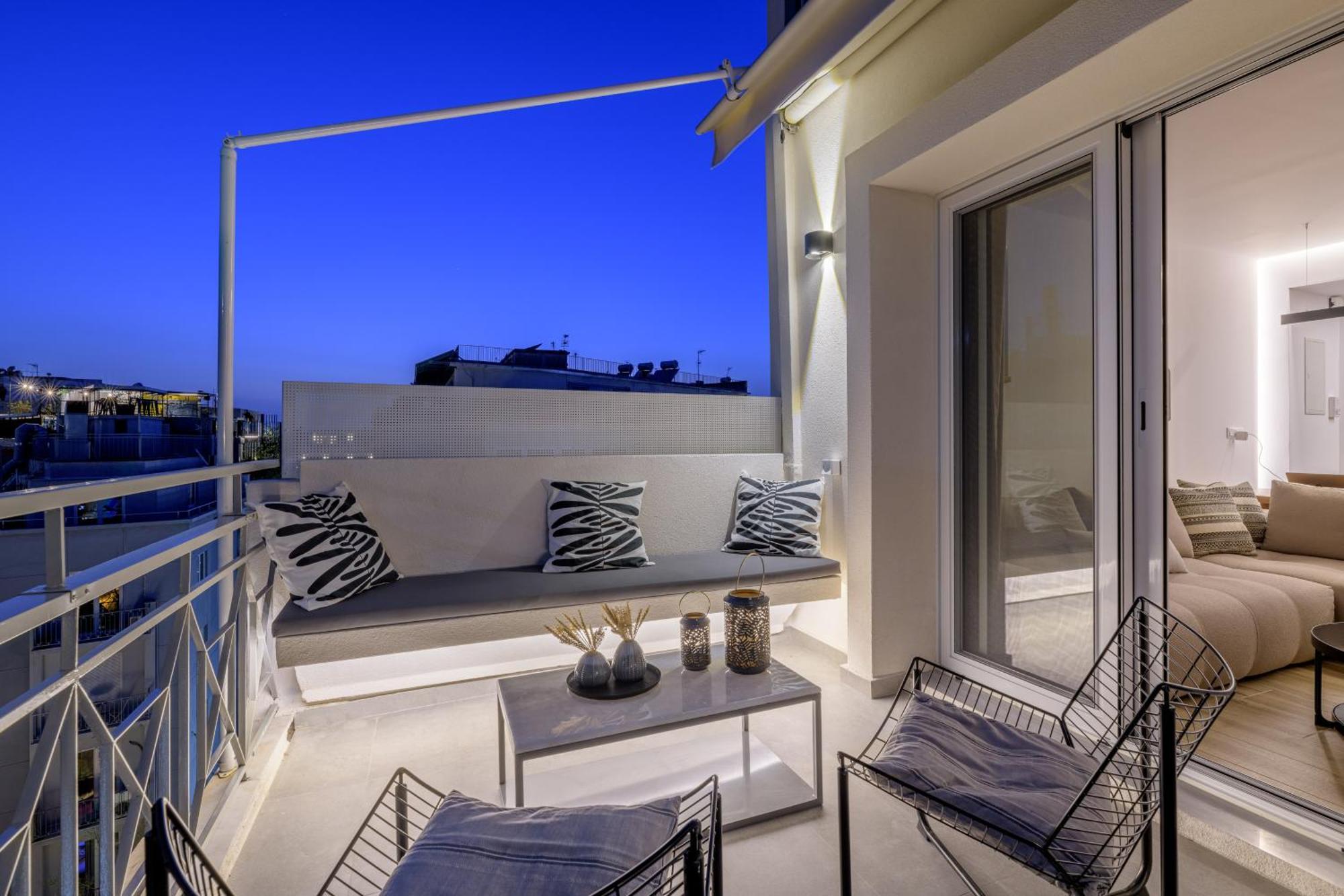 Central Sunny Loft With Plunge Pool Atene Esterno foto